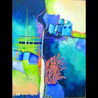 #177 – 40″ x 30″ acrylic on canvas